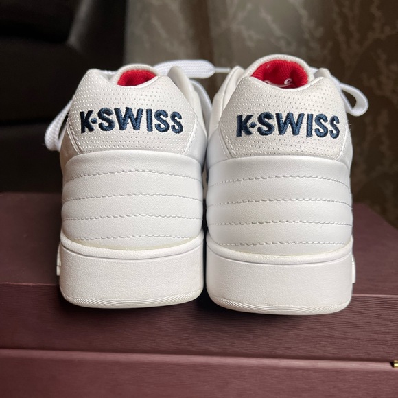 KSwiss Shoes Kswiss Sneakers With Reversible Red Tongue Poshmark
